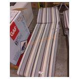 Set of 2 Honeycomb Patio Lounger Cushions