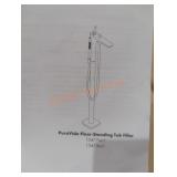 Pura Vida floor standing tub filler