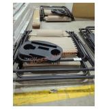 Lawn chair with drink holder