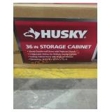 Husky 36" Storage Cabinet, Black