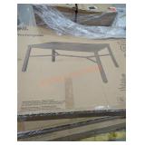 1 Style well 60" x 37" slat rectangular dining