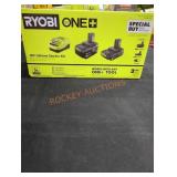 Ryobi 18V Lithium Starter Kit (Unopened)