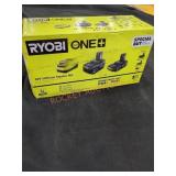 RYOBI 18V Lithium Starter Kit Unopened