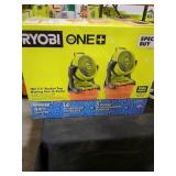 RYOBI 18V 7.5" Bucket Top Misting Fan 2 Pack