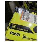 RYOBI 40v 18" Push Lawn Mower