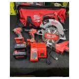 Milwaukee M18 4 Tool Combo Kit