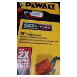 Dewalt 16" 60v Brushless Chainsaw