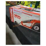 Homelite Electric 16" Chainsaw 12 Amp