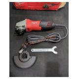 Milwaukee Corded 4.5" Small Angle Grinder