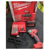 Milwaukee M18 Compact 1/4" Hex Impact Driver Kit