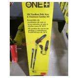 RYOBI 18V Pole Saw & Chainsaw Combo Kit