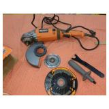 RIDGID Corded 7" Twist Handle Angle Grinder