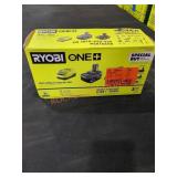 RYOBI 18V Lithium Starter Kit Unopened