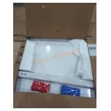 Double sided magnetic whiteboard with stand