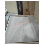 3 boxes of carpet tiles