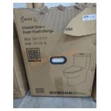 Swiss Madison One Piece Elongated Toilet, White