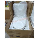 Swiss Madison One Piece Elongated Toilet, White