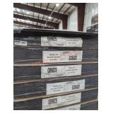 5 boxes of charcoal carpet tiles