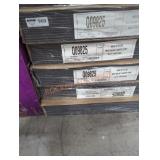 5 boxes of charcoal carpet tiles