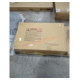 5 Drawer White Makeup Vanity w/ Stool + LED Mirror