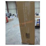 Costway 2-Door Bathroom Floor Cabinet, Gray