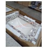 31" bathroom sink