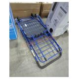 Portable shopping basket on wheels
