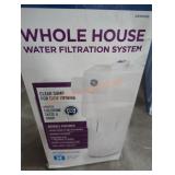Whole house water filtration system