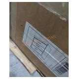 Black 3 drawer nightstand