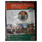 Box of 4x4 Post Bases