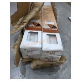 1" Cordless Vinyl Blind 58" x 64" White Quantity 4