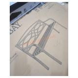 Hampton Bay Aubrey Bench Black Finish