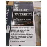 Instant Canopy 8 ft x 8 ft Gray