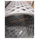 Decorative Lattice Nantucket Gray Missing