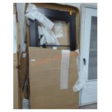 Black Storm Door 36" x 80"