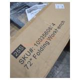 Husky 72" Folding Work Bench