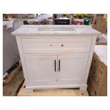 36" Single Sink Vanity Some Damage