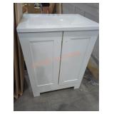 24.5" x 18.5" x 33" bathroom vanity