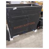 Vanity Missing Top, 36" W x 35" H x 18-1/2" D