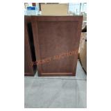 Dark Brown Wall Hanging Cabinet