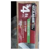 Metalux 4ft Double Lens LED Strip