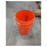 Home Depot Orange 5 Gallon Buckets Quantity 2
