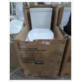 Swiss Madison One Piece Elongated Toilet, White