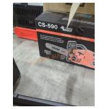 Echo cs-590 59.8 cc gas powered chainsaw