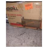 Nexgrill 29" Charcoal Barrel Grill and Smoker