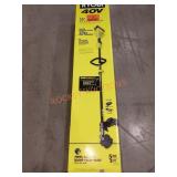 RYOBI 40v 15" String Trimmer Kit