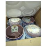 1 skid full of 6" flower pots blue 4 pack 30