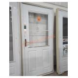 White Storm Door 83" x 40"