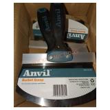 3 Anvil Drywall Bucket Scoops