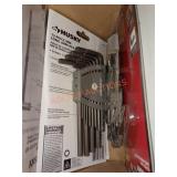 Box of Miscellaneous Husky Hex Keys